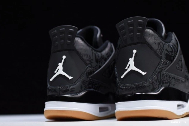 Chep Onekick Laser CI1184-001 4 Retro Black Jordan Air 0717